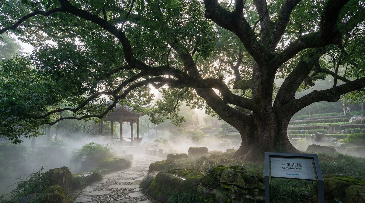 大奶：千年古樟树视频